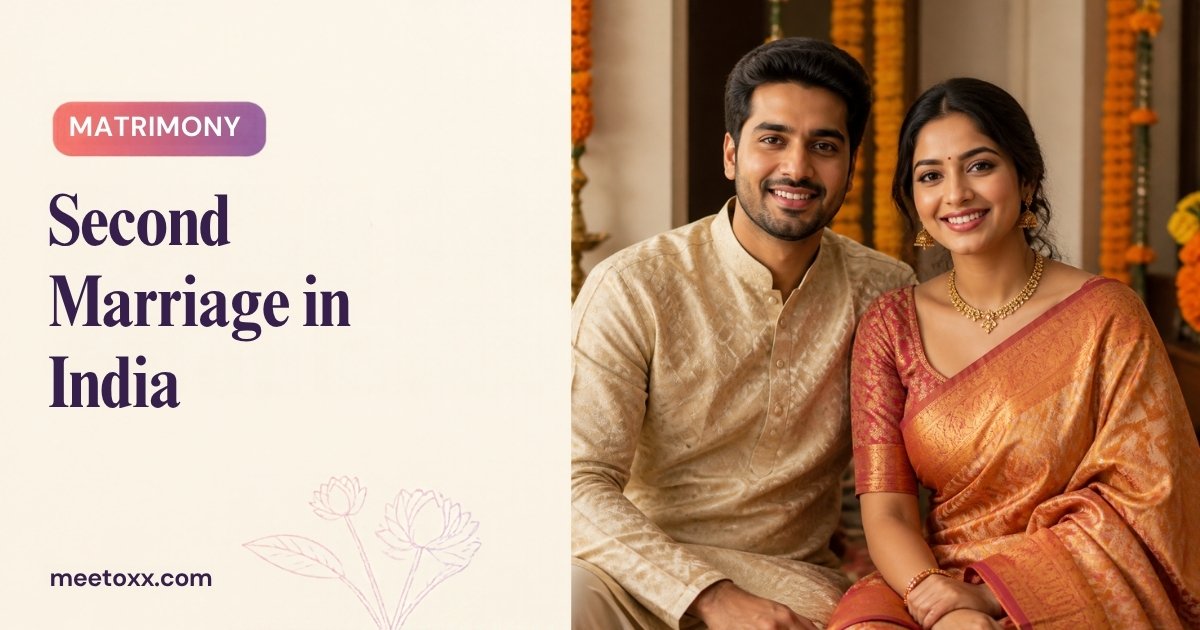 Second Marriage in India: Matrimony for Divorced and Widowed Singles