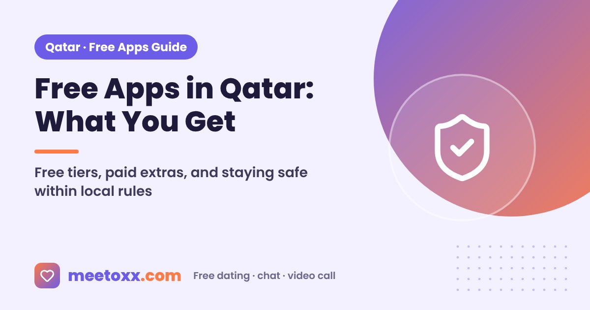 Free Dating Apps in Qatar Without Payment: What You Really Get - Meetoxx